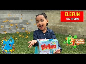 ELEFUN Toy Review With Special suprise - Family Game challenge