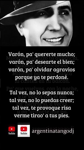 Carlos GARDEL: Milonga sentimental (MILONGA) #tango #tangoargentino #milonga