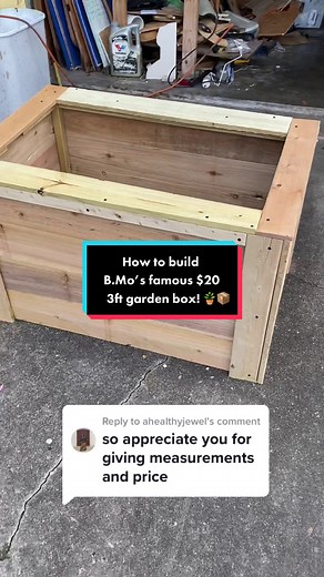 Step-by-Step Tutorial: Building B.Mo's $20 3ft Garden Box!