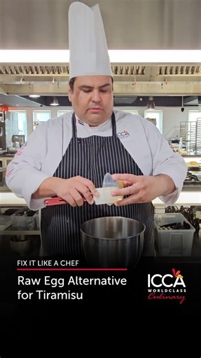 🍰 Fix It Like a Chef: Raw Egg Alternative for Tiramisu Traditional tiramisu uses raw eggs — but if that’s a concern, there’s a professional workaround 👨‍🍳✨ Chef Leo explains how to pasteurise your eggs safely, so you can enjoy the classic flavour and texture of tiramisu without compromising on food safety. A simple technique that keeps the dessert authentic, while giving you peace of mind — because knowing why and how is what separates home cooking from professional practice. 👉 Next Professi