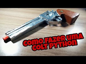 How to Make a Python Colt from Cardboard