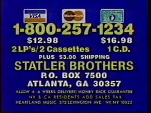 Heartland Music Ad - The Statler Brothers #2 (1992)