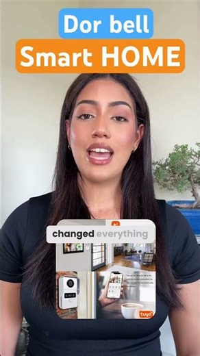 This Smart Doorbell Lets You See & Unlock — All from Your Phone!