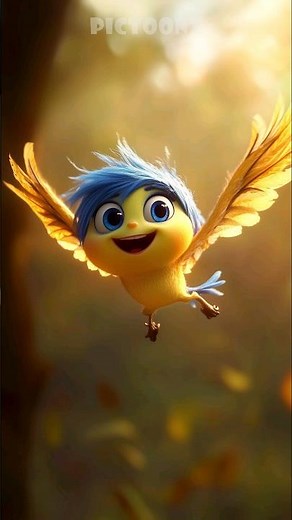 Inside Out 2 as BIRD! 🐦+ Evil Joy | (Cartoon Animation)