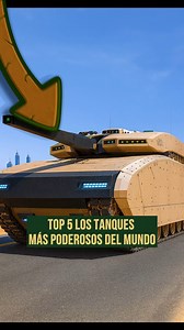 23K views · 860 reactions | TOP 5 Los tanques más poderosos del mundo | Asómbrate | Facebook