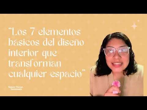 Los 7 elementos básicos del diseño interior ¡para transformar cualquier espacio!