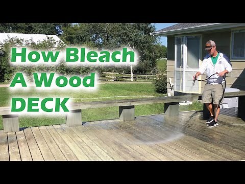 Bleaching a Wood Deck - Tips, Tricks, How To
