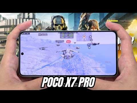 POCO X7 Pro Test Game Call of Duty Mobile CODM | Dimensity 8400-Ultra