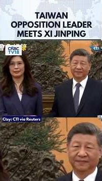 Taiwan Opposition Leader Cheng Meets with Chinese President Xi Jinping | China News | N18G