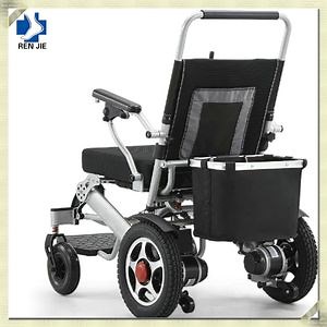 [Hot Item] Aluminum Power Wheelchair Portable Electric Wheelchair Motorized Wheelchairs