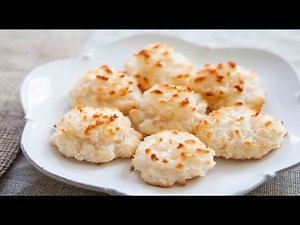 How to make the best and easiest coconut macaroons | 3 ingredients, ready in 15 minutes. How To Cook