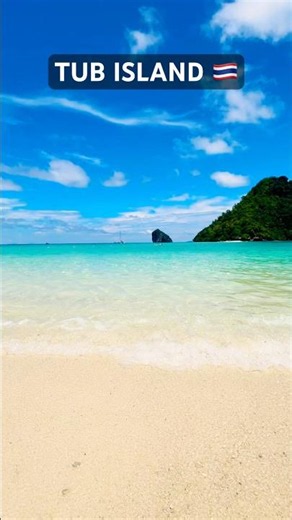 🌴 Tub Island Paradise | Krabi, Thailand 🇹🇭#thailand #travel #adventure