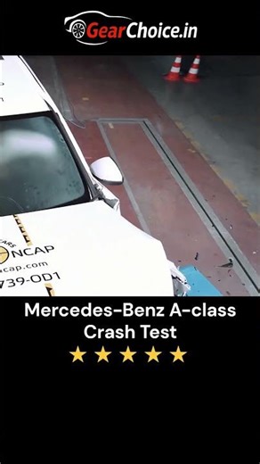 Mercedes-Benz A-Class Crash Test 💥 | Entry-Level Luxury Safety