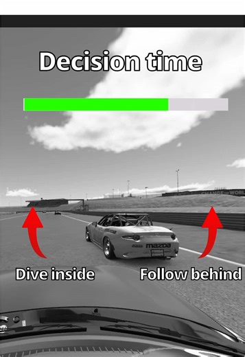 What would you do? #racing #iracing #car #simracing #f4