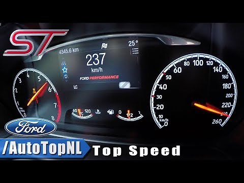 2019 FORD FIESTA ST | ACCELERATION & TOP SPEED 0-237km/h LAUNCH CONTROL by AutoTopNL