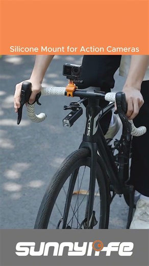 Mount Anywhere Easily | Sunnylife Flexible Strap Mount for Action Cameras