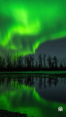 Dazzling Northern Lights Show in Alaska
