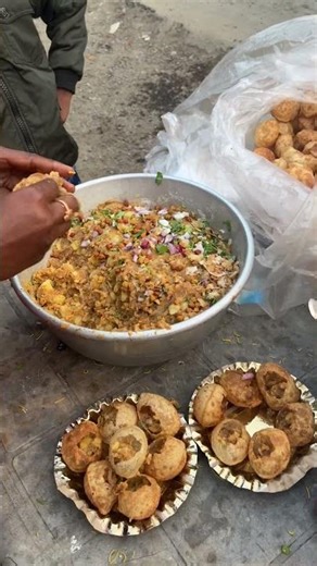 Desi papdi chat ! Chat pataka #food #foodie #papdichaatrecipe