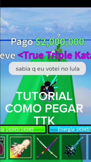 TUTORIAL COMO PEGAR TTK 2025 #roblox #bloxfruits #foryou #capcut