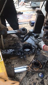 The Loader Bucket Is Shaking, Replace the Part Weld Pins . #mechanic #mechanicsteve #trucks #00smechanic #Loader | Mechanic Steve