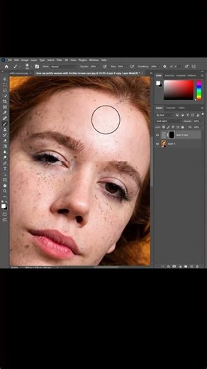 Professional Portrait Retouching in Photoshop | Natural Skin Smoothing & Color Correction Tutorial