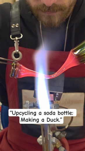 “Upcycling a soda bottle: Making a Duck”