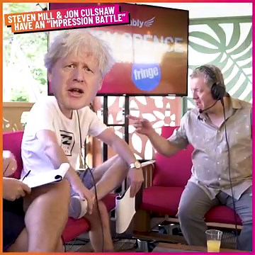 Steven Mill takes on the world-famous Jon Culshaw Impressionist in an "IMPRESSION BATTLE" 🤯 Who won? What was your favourite impression 🤔 | Clyde 1