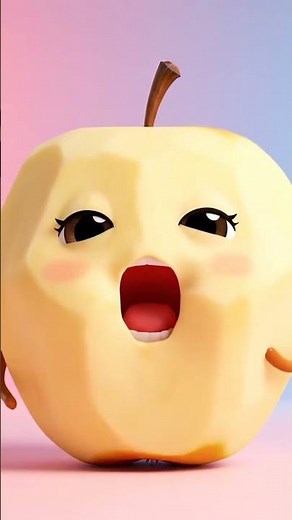 Apple eating itself ASMR #shorts