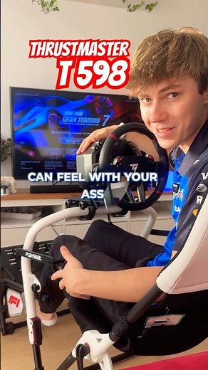 Thrustmaster T598 Has One Unexpected Feature! #thrustmaster #thrustmastert598 #simracing