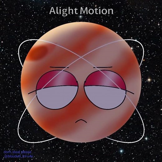 my bestie inspired me to make a planet oc from solarballs