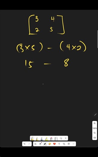 WAEC Quick Win #6 | Determinant in 5 Seconds #shortvideo