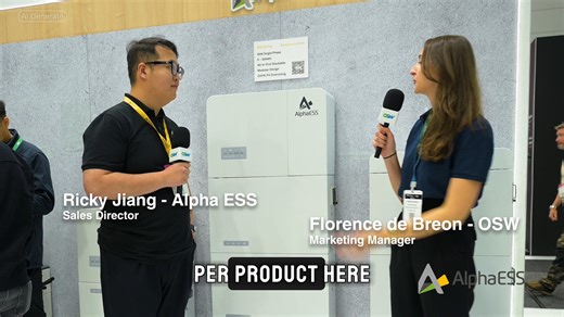 Mr Ricky Jiang, Sales Director at Alpha ESS, introduces the M5 modular and stackable system - easy to expand up to 30kWh, with each module featuring an isolator designed to meet Australian standards. 💡Also launching the M5-B Series - a 13.99kWh battery, seen for the first time in Australia at All Energy 2025, expandable up to 70kWh for flexible residential and commercial applications ⚡ 🔋 Explore the Alpha ESS storage range and latest promotions here: https://bit.ly/4hUdIkL 📞 Contact your OSW 