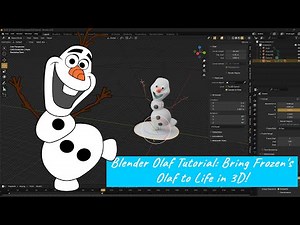 Blender Olaf Tutorial: Bring Frozen's Olaf to Life in 3D!
