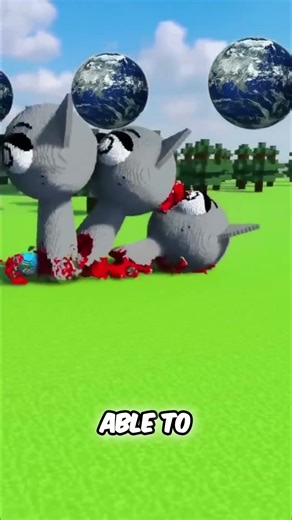 #12 TNT Explosion Aftermath Dodging Anvils & Transforming into a Blue Ball!