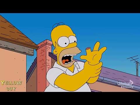 The simpsons - Homer eats his own finger!
