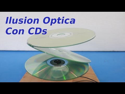 Experimento de Ilusion Optica con CDs