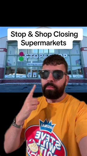 Stop & Shop Supermarkets are shutting down and here is why. Will this affect your shopping experience? What supermarkets do you currently shop for groceries? 🤔 #stopandshop #supermarket #grocery #grocerystore #foodchallenge