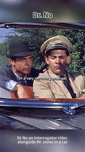 Bond Confronts Mr. Jones In A Car And Pressures Him To Spill Critical Intel