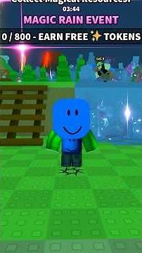 MAGIC RAIN EVENT | Roblox Build An Island