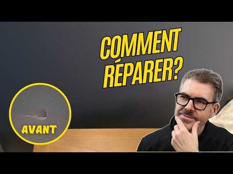 How to repair a dent in placo?