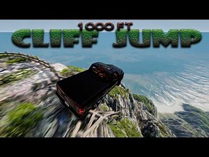 1000ft CLIFF JUMP! 😱 Massive Car Crashing & Destruction