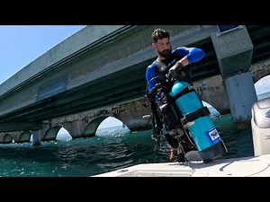 The Secret World Beneath Florida Keys Bridges!!!