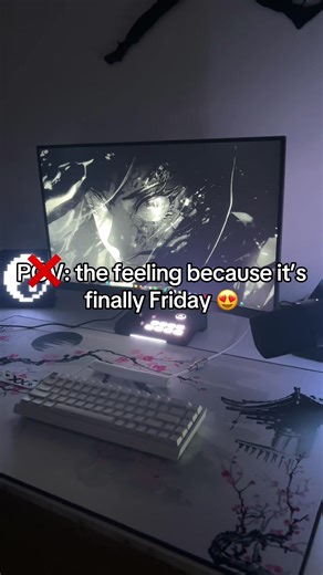 Finally Friday Gng #realatable #gamingsetup #room #setup #techtok