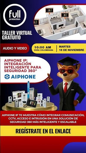 Conectando Confianza. Aiphone y sus integraciones para seguridad 360°