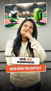 Android vs iOS – The ultimate battle! ⚔️🔥 Which side are you on? 🤔📱💥 [android, ios, apple, phones, technology] #tech #iphonevsandroid #ios #phones #giznext | Giznextindia