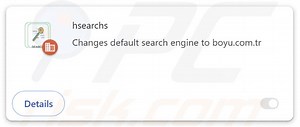hsearchs Browser Hijacker