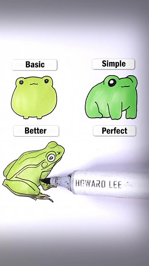 Learn How to Draw Frogs | Step-by-Step Frog Drawing Tutorial
