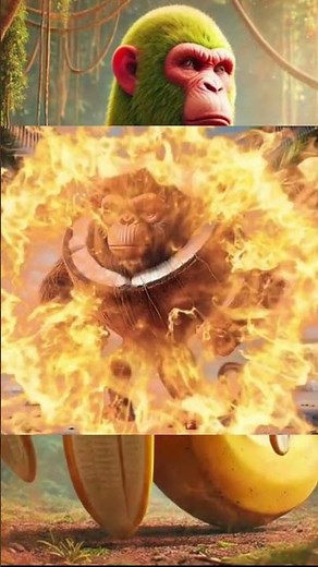 CHIMPANZINI BANANINI — a viral TikTok meme #ChimpanziniBananini #ItalianBrainrot #BananaMonkey