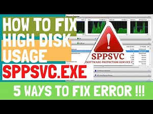 Sppsvc.exe Microsoft software platform service high cpu usage [5 method to fix]