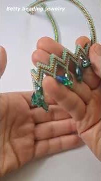 one layer beaded Necklace Collection/full tutorial in mijn YouTube channel